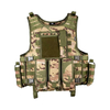 Camouflage Bullet-Proof Vest Nylon Outdoor Combat Training Molle Pouch Vest Green Plate Carrier Vest