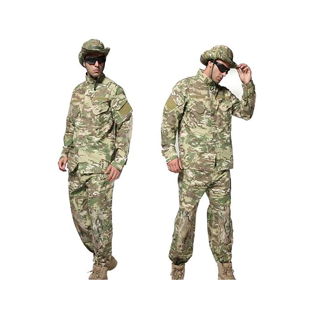 GAF Tactical Gear Men'S Uniform Tactical Jacket And Pants Camouflage Tactical Suit