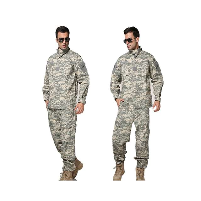 GAF Tactical Gear Men'S Uniform Tactical Jacket And Pants Camouflage Tactical Suit