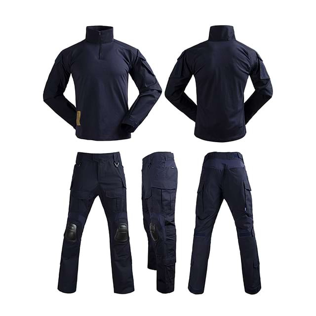 Navy Blue Multicam Combat G3 Frog Suit+ Pants Military Style Suit