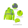 Reflective Safety And Waterproof Working Clothing High Visibility Raincoat