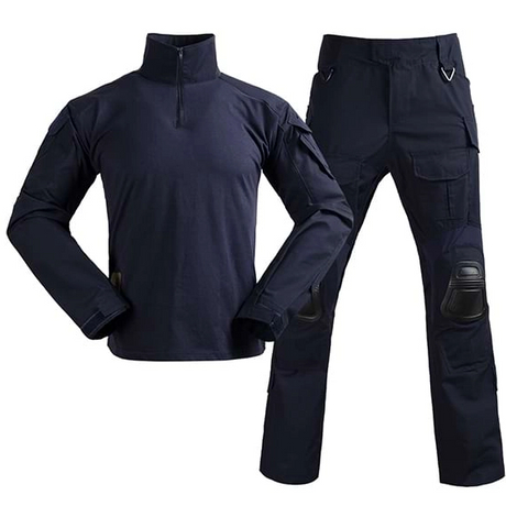Navy Blue Multicam Combat G3 Frog Suit+ Pants Military Style Suit