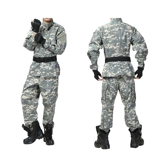 GAF Tactical Gear Men'S Uniform Tactical Jacket And Pants Camouflage Tactical Suit