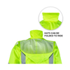 Reflective Safety And Waterproof Working Clothing High Visibility Raincoat