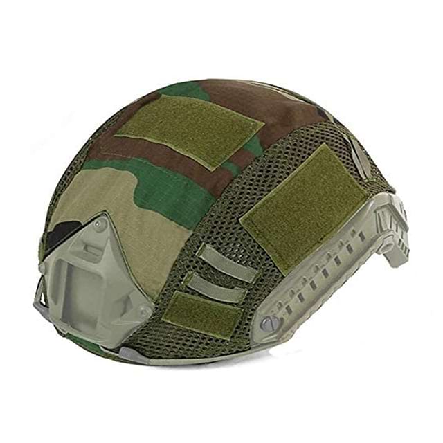 Multicam Camouflage Fast Nij Iiia Tactical PE+Aramid Ballistic Bulletproof Helmet