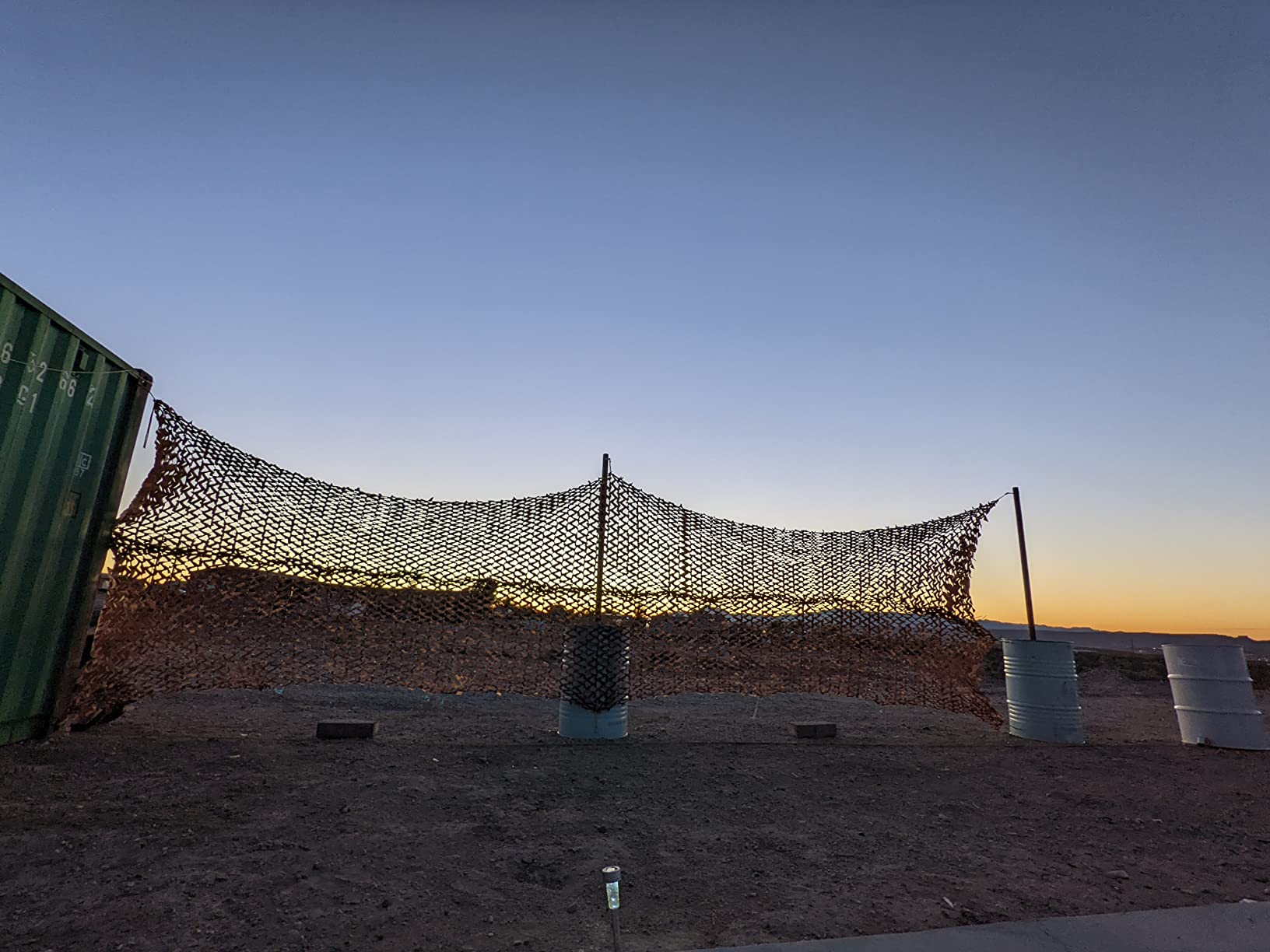 Ultra Safe UV-Protected Military Camouflage Net, Reinforced for Safety