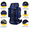 Ultra Safe Best Quality Large Capacity 75L Multifunction Tactical Backpack for hunting/camping/hiking