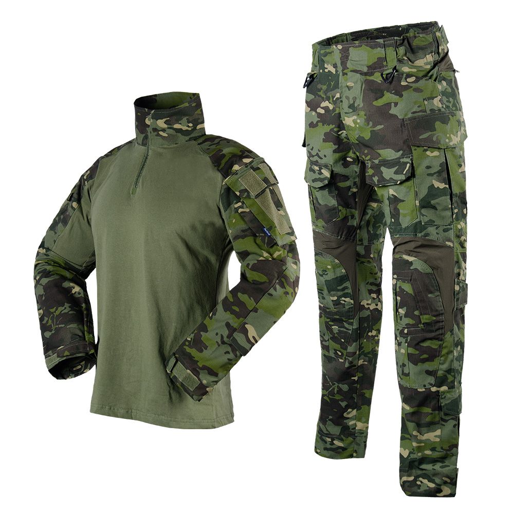 Ultra Safe High Quality Outdoor Activities Uniform Breathable Clothing Tactical Combat Camouflage Frog Suit