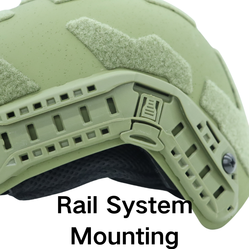 PE FAST HELMET RAIL SYSTEM