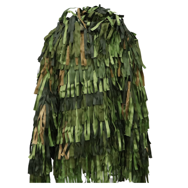 Ultra Safe Green Camo Flame Retardant Anti-Radar Waterproof Tactical Ghillie Suit