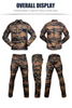 Factory Sale Afghanistan Tactical Uniform Camouflage Jacket Style Uniform Combat Battle Afghanistan Uniform