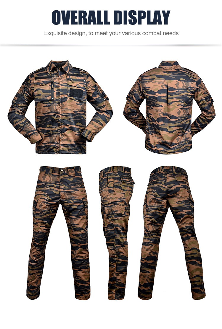 Factory Sale Afghanistan Tactical Uniform Camouflage Jacket Style Uniform Combat Battle Afghanistan Uniform