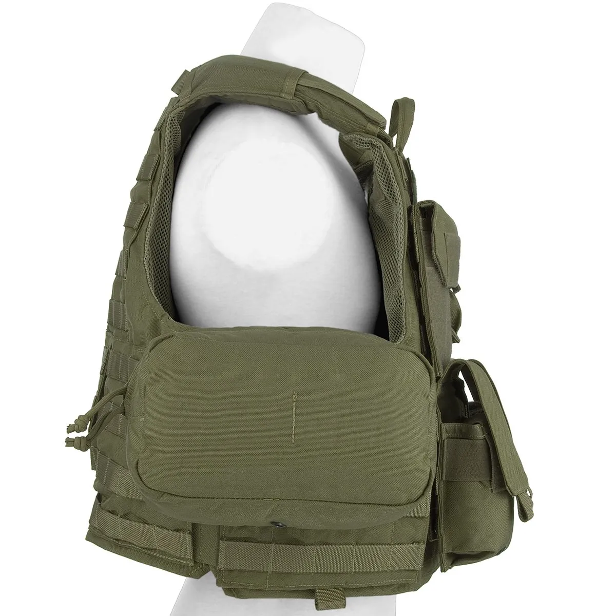 Ultra Safe 360 Molle Multi Pouches Green Force Recon Bulletproof Vest