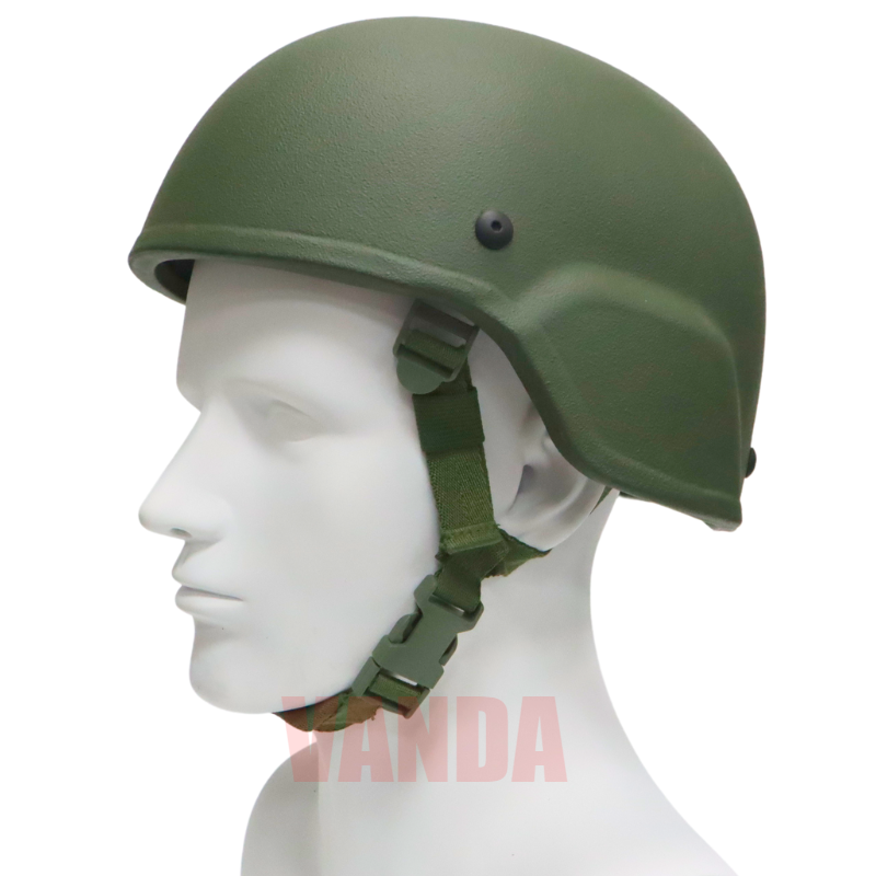 Aramid/PE Material NIJⅢA.44 Protective Level Mich Full Size Ballistic Helmet