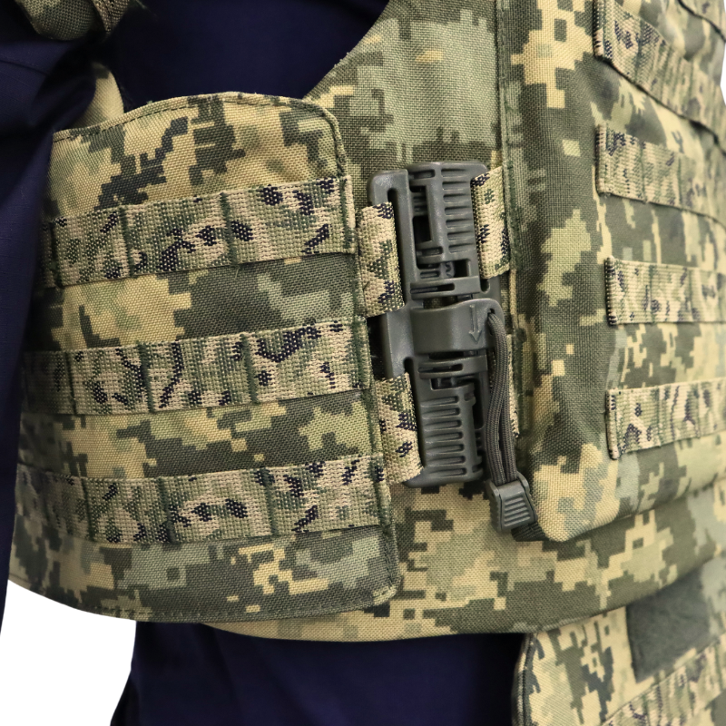 MM14 Camo NIJ Level IIIA/RF1 Full Protective Bulletproof Vest 