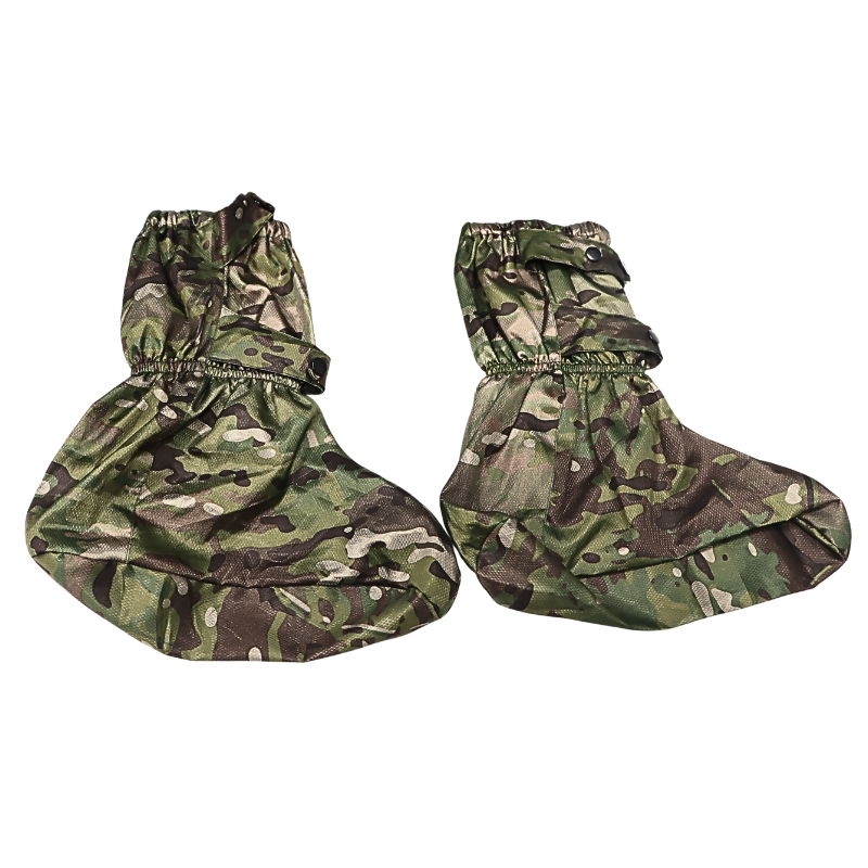 Single-layer Camouflage Printed Camouflage Protective Suit, with Leg Guards And Shoe Covers