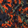 Ultra Safe Polyester 150D Oxford Flame Retardant Red Camouflage Pattern Civilian Camouflage Net