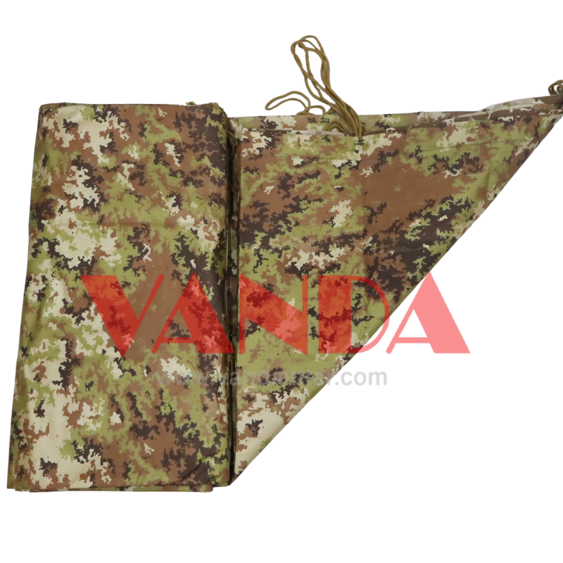 Italian Camouflage Tactical Equipment Cover VIS/TIR/RADAR/MULTISPECTRAL/Fire Retardant 2D Camouflage Net