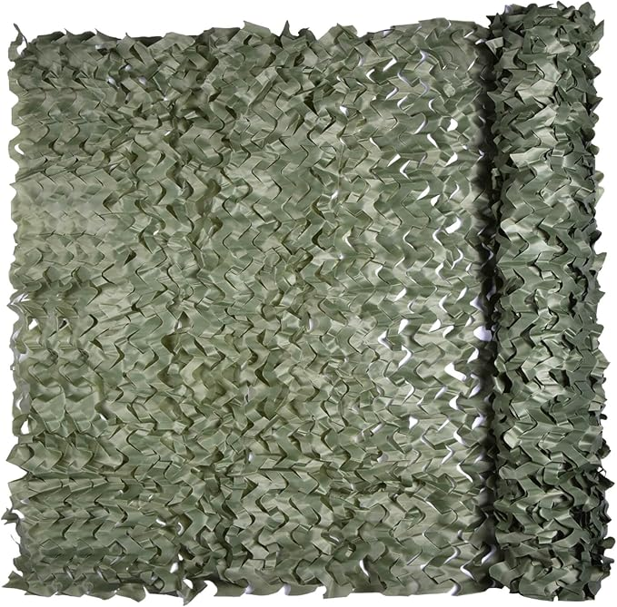 Ultra Safe UV-Protected Military Camouflage Net, Reinforced for Safety