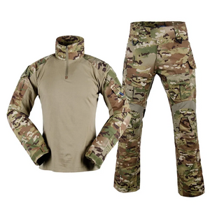 Ultra Safe Combat Uniform Desert Camouflage Tactical Clothing G3 Tactical Suit Frog Suit