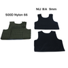 Ultra Safe 500D Nylon 66 9mm Tactical Vest with 2 Insert Soft Armors Ready To Ship