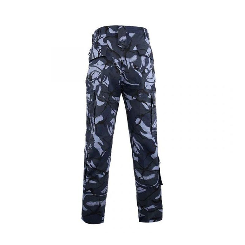 Ultra Safe Polyester/Cotton Navy Blue/Digital/Woodland Camouflage Tactical Suits Navy Blue Military Uniform