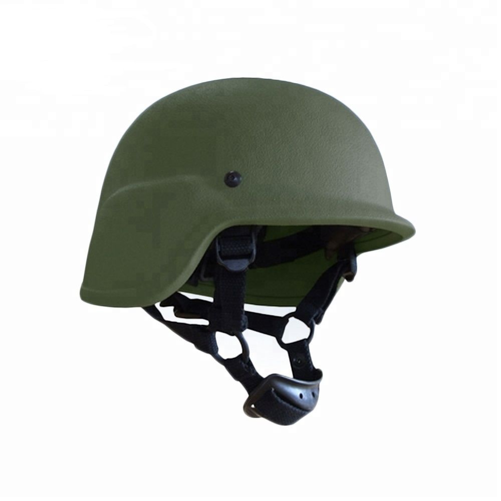 Ultra Safe Pasgt Lightweight 1.3kg PE Tactical Helmet Nij Iiia against .44mm