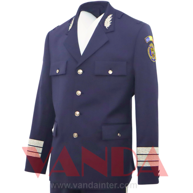 Ultra Safe Europe Romania Design Official Custom Uniforms High Quality Unisex Female/Male Ceremonial Officail Suits