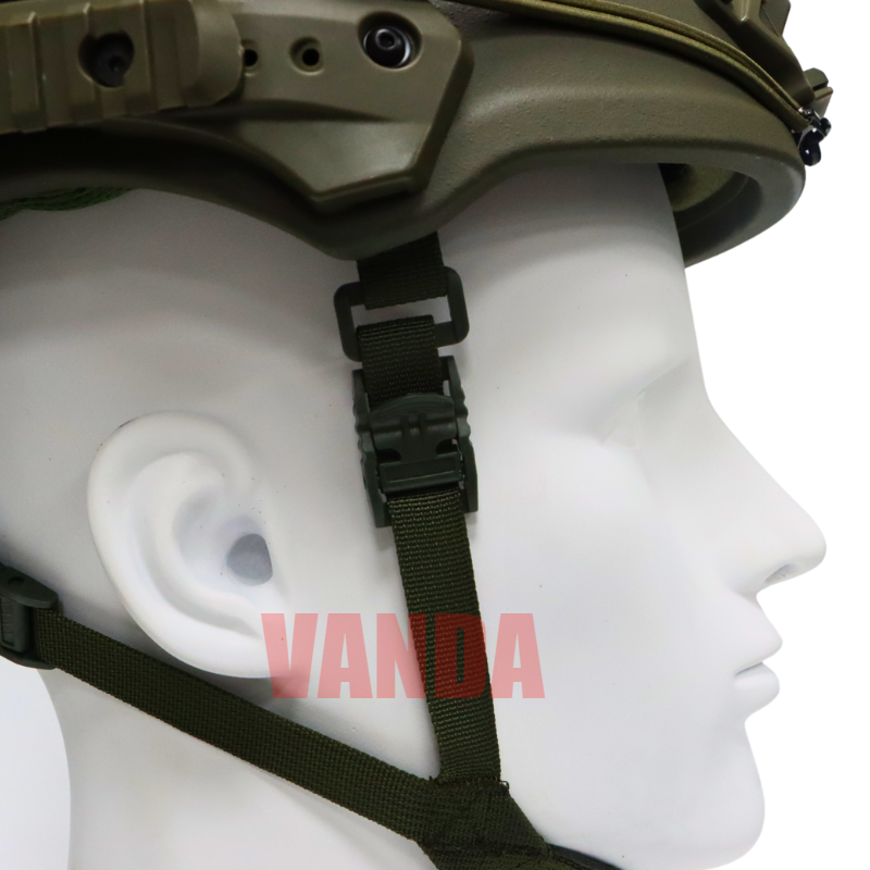 Aramid/PE Material NIJⅢA.44 Protective Level Wendy Full Size Ballistic Helmet