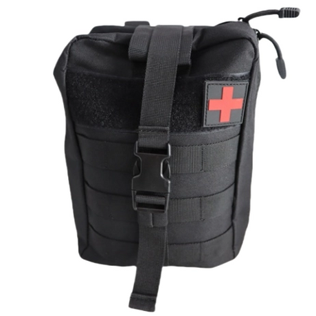  Emergency Medical Outdoor Survival Kit EMT Pouch-Tactical Molle First Aid Pouches Small Military Medical Blowout IFAK Kit Bag