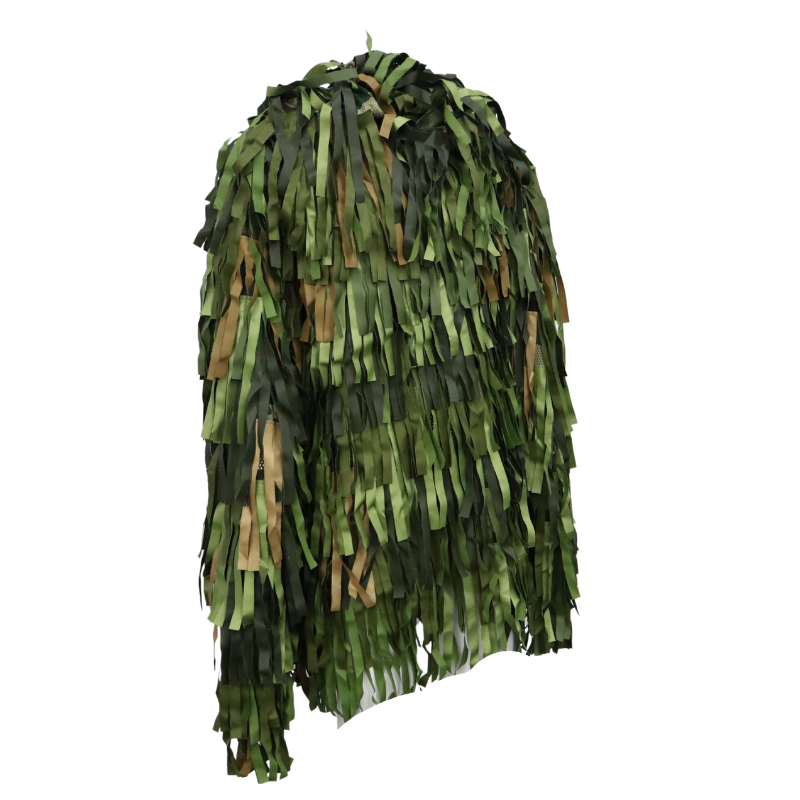 Ultra Safe Green Camo Flame Retardant Anti-Radar Waterproof Tactical Ghillie Suit