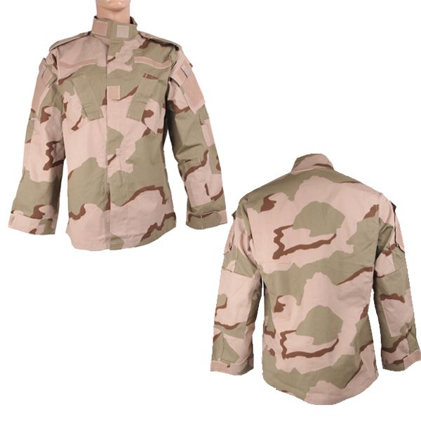 Ultra Safe Tactical Desert Camouflage ACU Combat Military Uniform