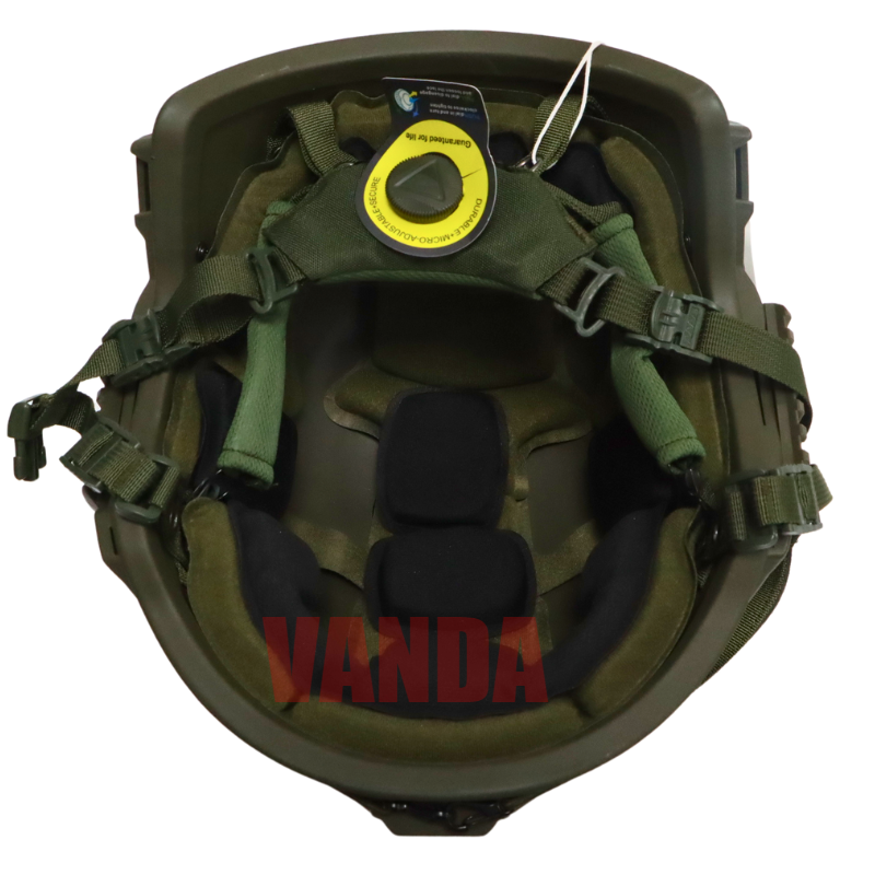 Aramid/PE Material NIJⅢA.44 Protective Level Wendy Full Size Ballistic Helmet