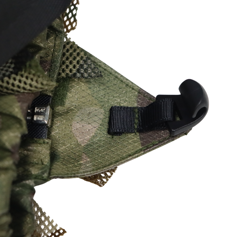 Single-layer Camouflage Printed Camouflage Protective Suit, with Leg Guards And Shoe Covers