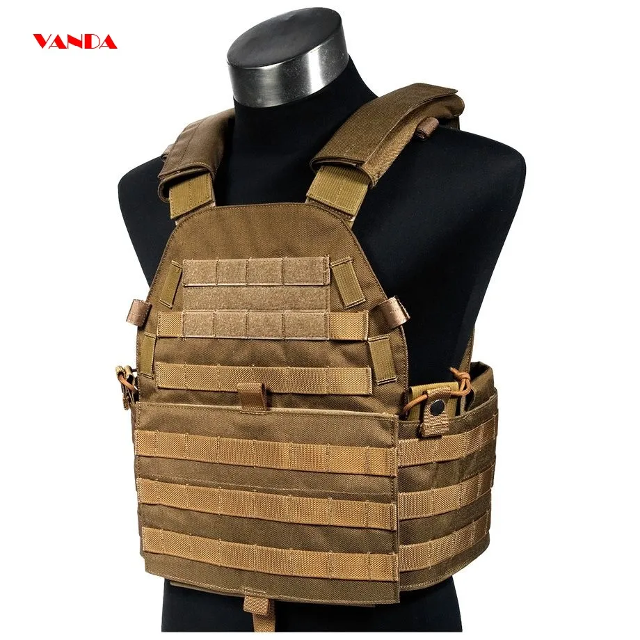 Ultra Safe Camouflage Tactical Combat Molle Pouch Ballistic Bulletproof Vest For Training Tactic