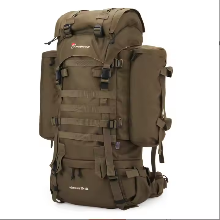 Ultra Safe Best Quality Large Capacity 75L Multifunction Tactical Backpack for hunting/camping/hiking