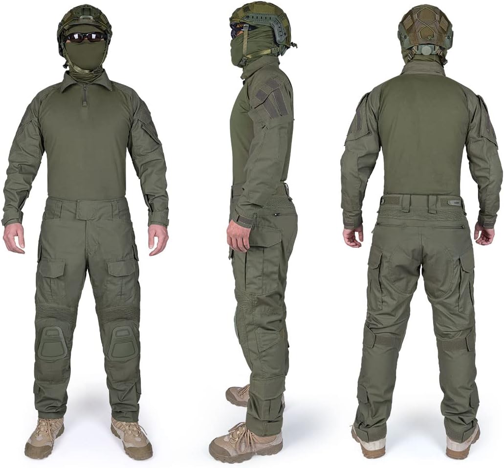 Wholesale Hot Sale Tactical Suit Battle Uniform Security Guard Training Clothing Combat ACU CP Multicam Uniform 