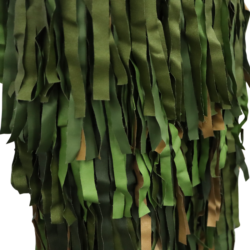Ultra Safe Green Camo Flame Retardant Anti-Radar Waterproof Tactical Ghillie Suit