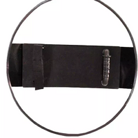 Round Security Protection Lightweight Polycarbonate Anti Riot Shield
