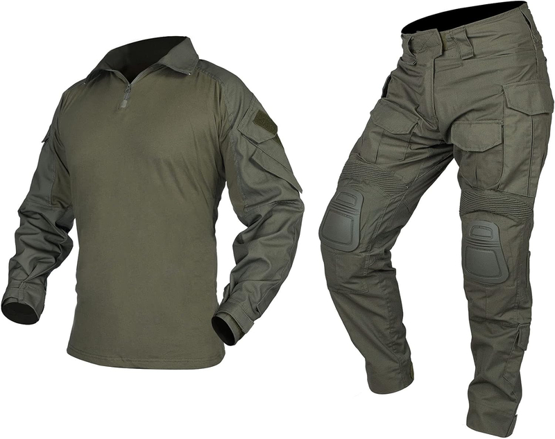 Wholesale Hot Sale Tactical Suit Battle Uniform Security Guard Training Clothing Combat ACU CP Multicam Uniform 