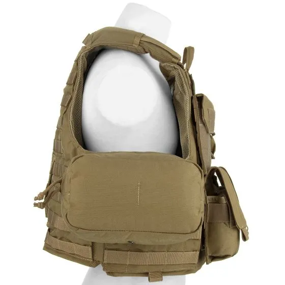 Ultra Safe 360 Molle Multi Pouches Khaki Force Recon Bulletproof Vest