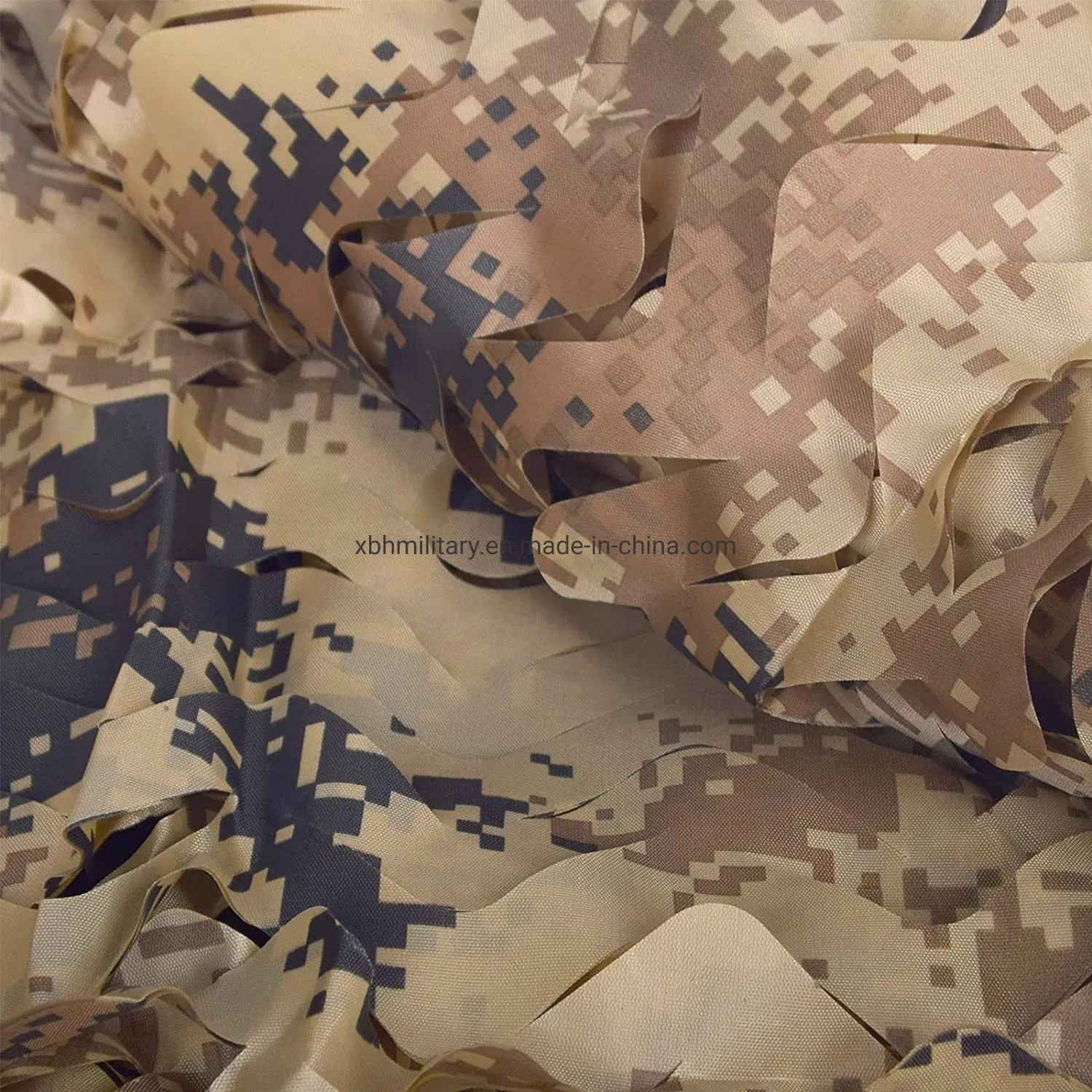 Ultra Safe Desert Pattern Multi Spectral Camouflage Net Military Style Reinforced Camo Netting