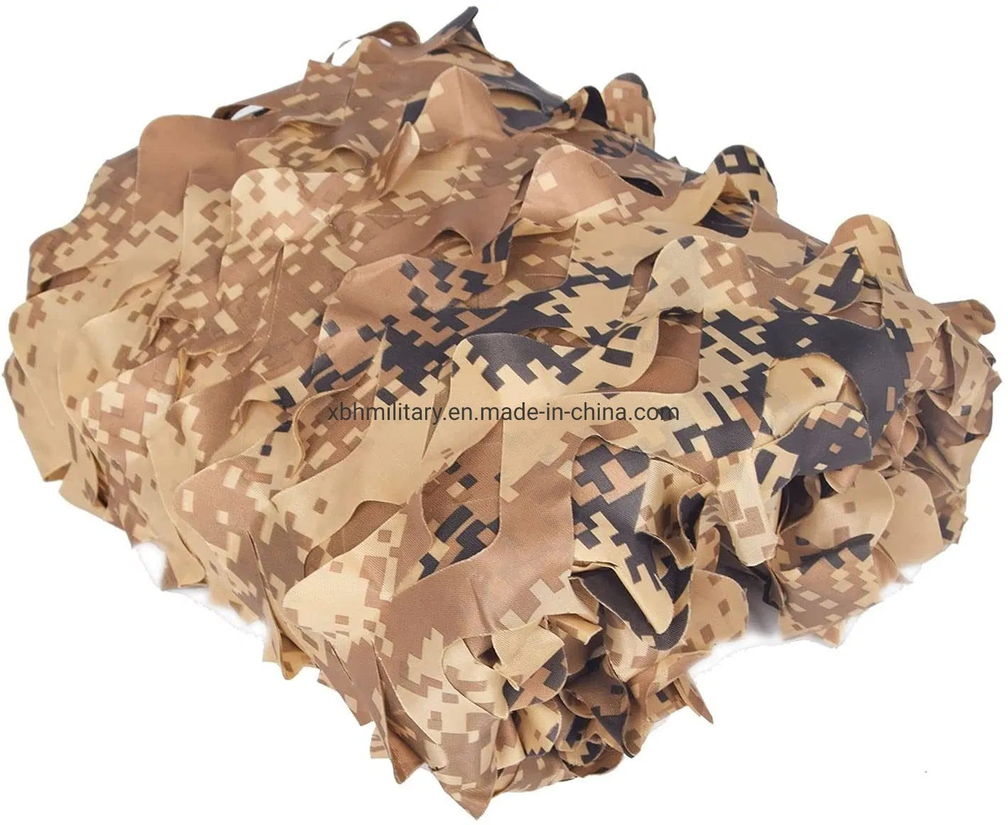 Ultra Safe Desert Pattern Multi Spectral Camouflage Net Military Style Reinforced Camo Netting