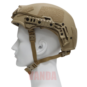 Aramid/PE Material NIJⅢA.44 Protective Level Wendy Full Size Ballistic Helmet