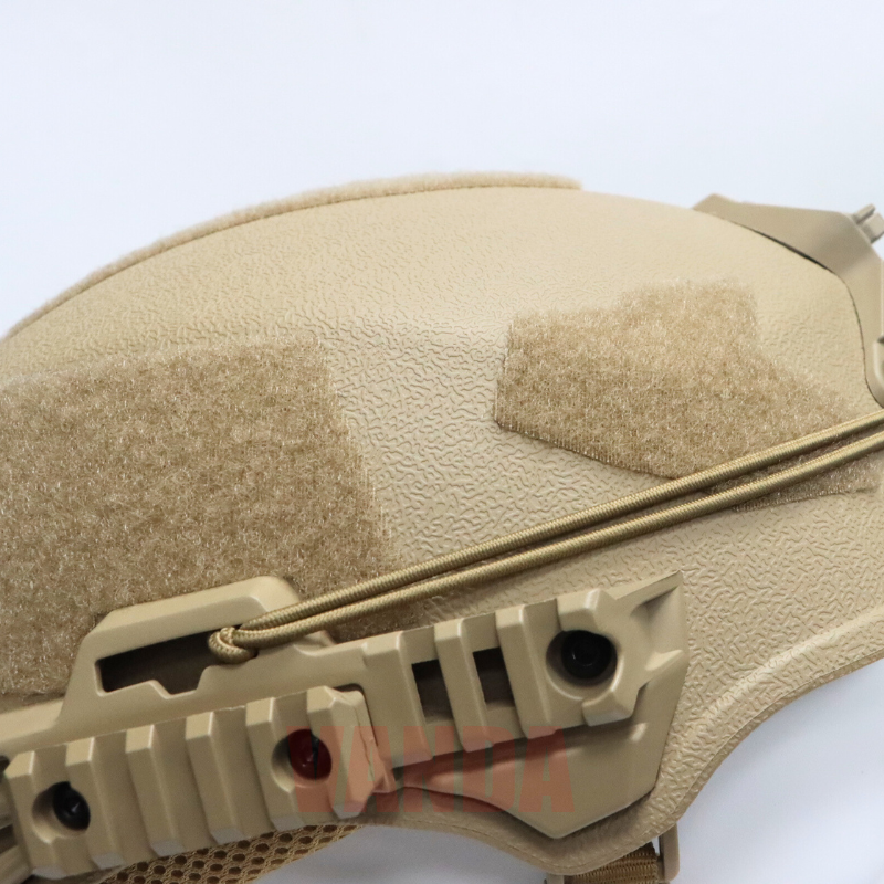 Aramid/PE Material NIJⅢA.44 Protective Level Wendy Full Size Ballistic Helmet Rail System