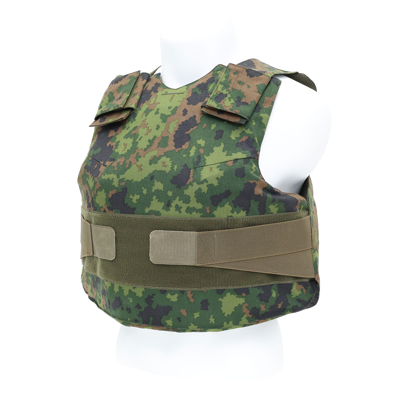 Ultra-safe Valkyrie Series NIJ Level IIIA Ladies Ballistic Vest Anatomically Optimized Camouflage Body Armor for Female Operators
