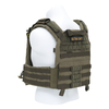 Ultra-safe Elite-Operator Series Quick-Release Tactical Plate Carrier Ranger Green Modular Combat Vest with Integrated Pouch System