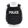Ultra-safe 66645 POLICE Tactical Plate Carrier 500D Nylon Modular Body Armor Vest for Law Enforcement and Security Teams