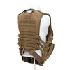 Ultra-safe Guardian Series Tactical Load-Bearing Plate Carrier Coyote Brown Mission-Ready Combat Vest with Integrated Modular Pouch System and Heavy-Duty Duty Belt