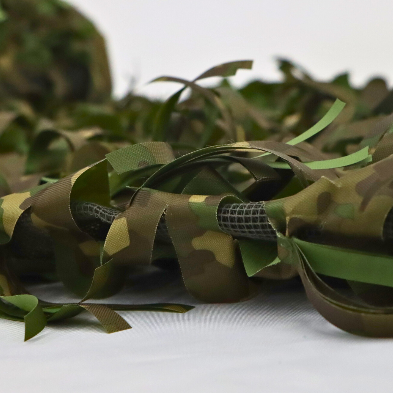 Multispectral Camouflage Net in Tactical Environment